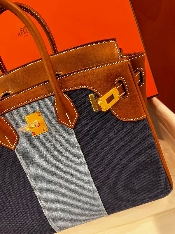 Interior view of elegant premium bag