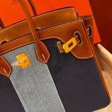 Interior view of elegant premium bag
