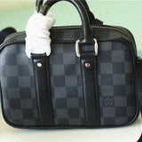  Structured shopper bag carried on shoulder
