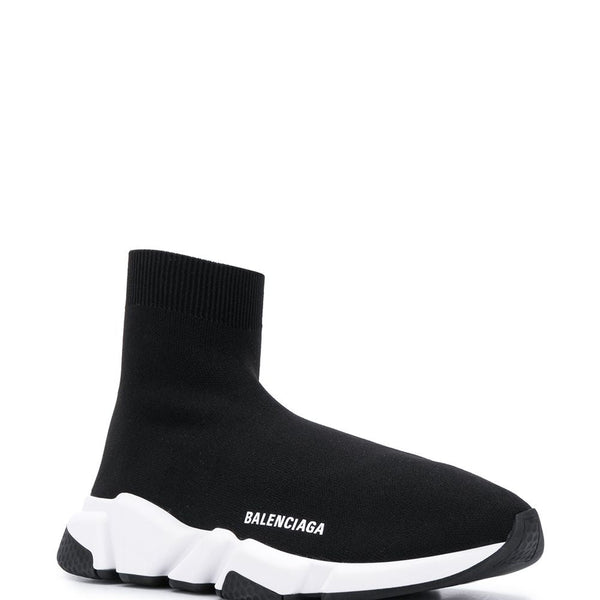 Balenciaga Shoes? BALENCIAGA Speed Knit Sneakers for Men - Trendy Round Toe Design Premium Designer Casual Shoes