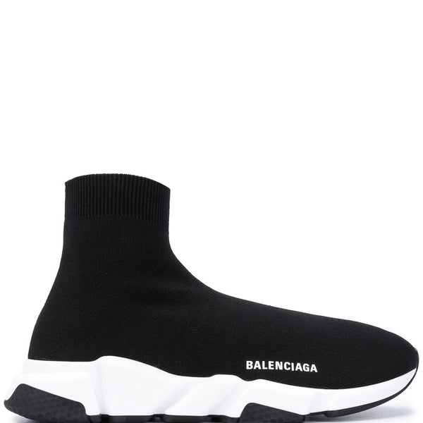Balenciaga Shoes? BALENCIAGA Speed Knit Sneakers for Men - Trendy Round Toe Design Comfortable Everyday Designer Shoes