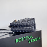 Sleek Vegan Leather Handbag - Signature Hardware Accents | Women's Everyday Carry Handbag #1562 - styled full view (image 7) of designer-inspired handbag