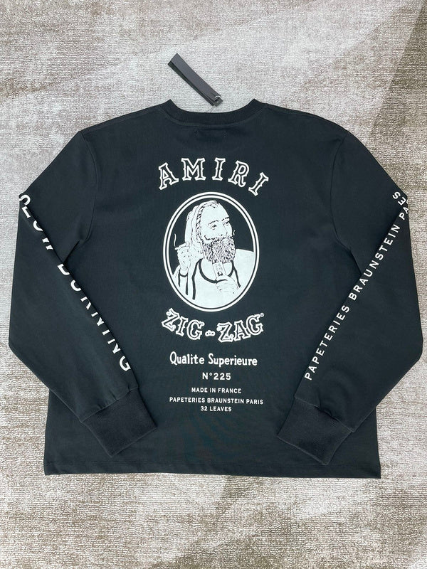 Amiri luxury hoodie detail shot