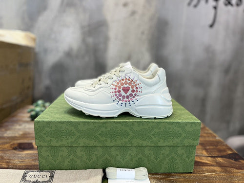 Gucci Casual sneakers in classic monochrome everyday casual design front view
