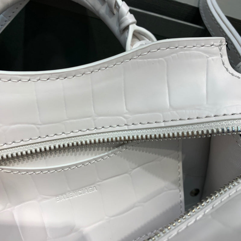 Chic Faux Leather Handbag - Premium Craftsmanship Detailing | Women's Premium Handbag #316 - alternate angle view (image 8) of designer-inspired handbag