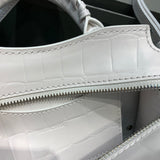 Chic Faux Leather Handbag - Premium Craftsmanship Detailing | Women's Premium Handbag #316 - alternate angle view (image 8) of designer-inspired handbag