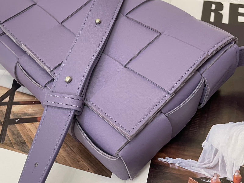 Chic Faux Leather Handbag - Signature Hardware Accents | Women's Statement Accessory #1622 - interior view (image 6) of designer-inspired handbag