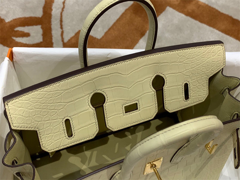 Close-up detail of refined bag design