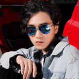 Close-up detail view of Cartier unisex sunglasses