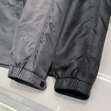 Side profile of Louis Vuitton luxury clothing with relaxed-fit cut