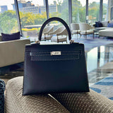 Interior view of structured premium bag
