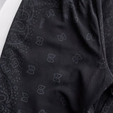 Side profile of Rhude luxury clothing with everyday silhouette