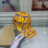 Angled view of Burberry unisex cap