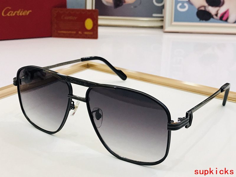Lifestyle view of Cartier unisex sunglasses