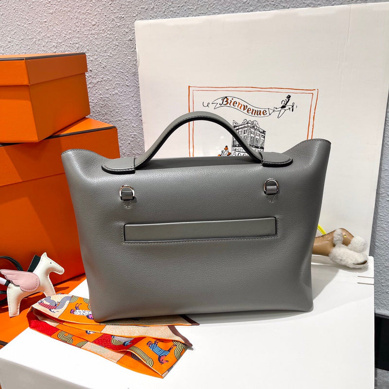 Sculpted bag shown from front angle