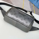 Back view of signature classic women's handbag – women's luxury handbag