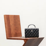 Chanel Small Box Chain Bag detail shot – authentic designer craftsmanship