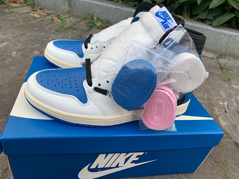 Nike neutral cream luxury sneakers view 4 signature lace-up style