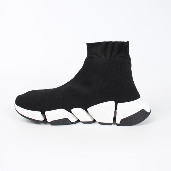 Balenciaga Black Pointed-Toe Flats - Sole Detail View
