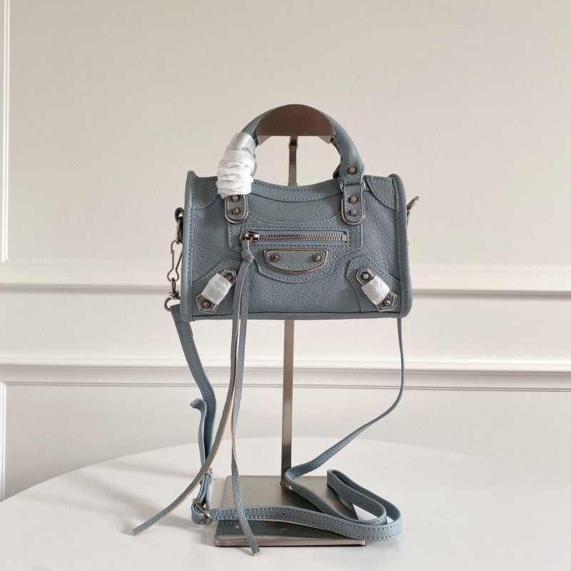 Zivas Charm Modern Minimalist Look Statement Handbag (Everyday Luxury Essential) – Angled View