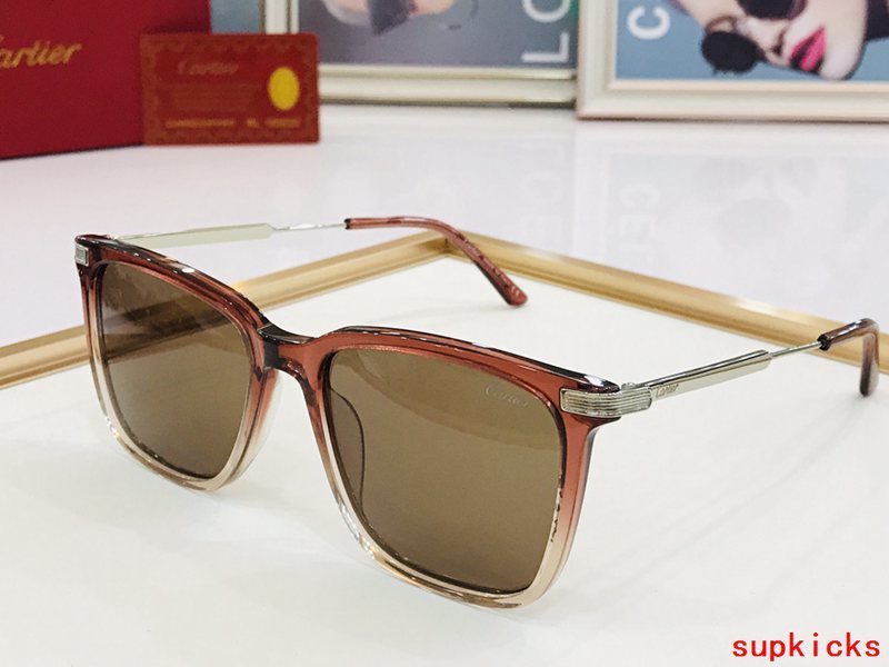 Front view of Cartier unisex sunglasses