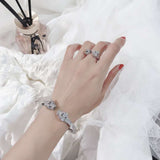 Close-up detail view of Cartier unisex jewelry piece