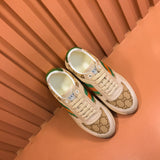 Gucci fresh white-and-black luxury sneakers view 7 streetwear statement look