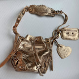 Zivas Charm Contemporary Flair Statement Handbag (Timeless Wardrobe Addition) – Back View