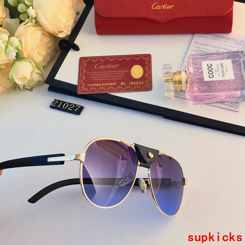 Lifestyle view of Cartier unisex sunglasses