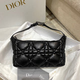 Side profile of polished classic women's handbag – women's premium purse