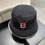 Close-up detail view of Burberry unisex cap