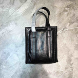 Chic Faux Leather Handbag - Everyday Elegance | Women's Statement Accessory #941 - alternate angle view (image 8) of designer-inspired handbag