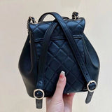 Zivas Charm Signature Style Designer Handbag (Considered Detail & Form) – Back View
