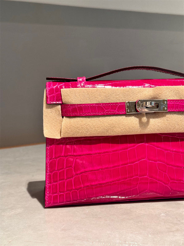 Elegant bag shown from front angle