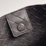 Sleek Vegan Leather Handbag - Chic Everyday Appeal | Women's Luxury Handbag #1578 - back view (image 4) of designer-inspired handbag