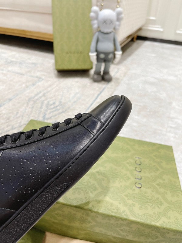 Gucci sneakers detailed view showing premium designer craftsmanship
