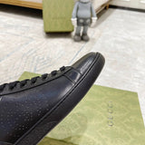 Gucci sneakers detailed view showing premium designer craftsmanship