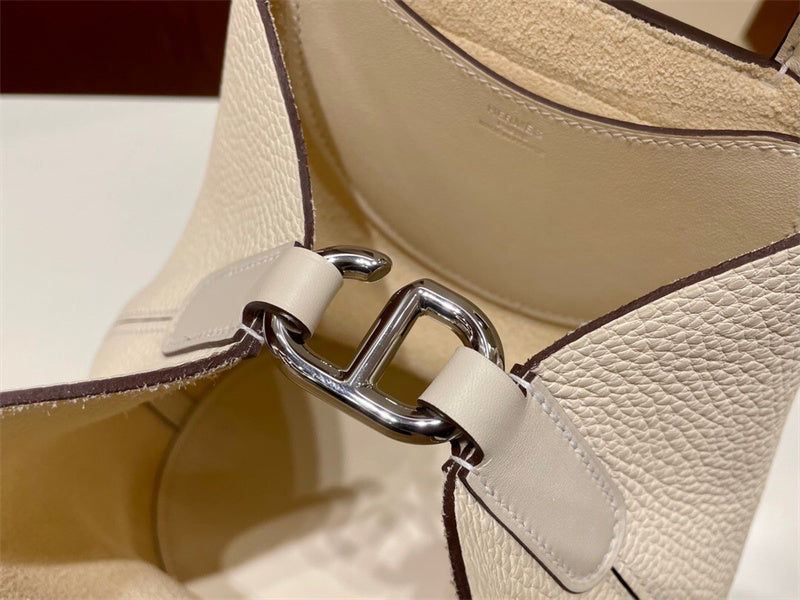 Close-up detail of clean-lined bag design