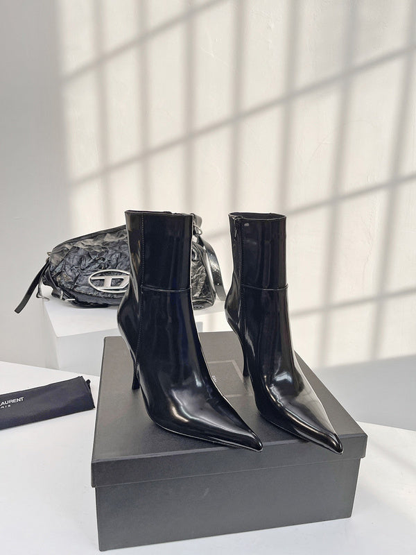 Saint Laurent designer shoes full view