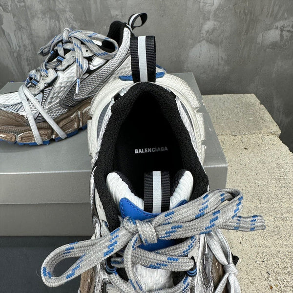 Balenciaga Black Loafer Flats - Angled View