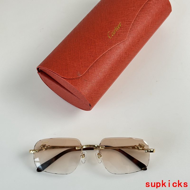 Lifestyle view of Cartier unisex sunglasses