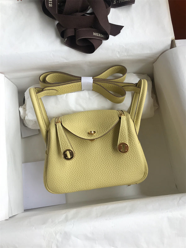 Interior view of polished premium bag