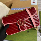 Handle and strap detail of statement signature women's handbag – women's statement bag