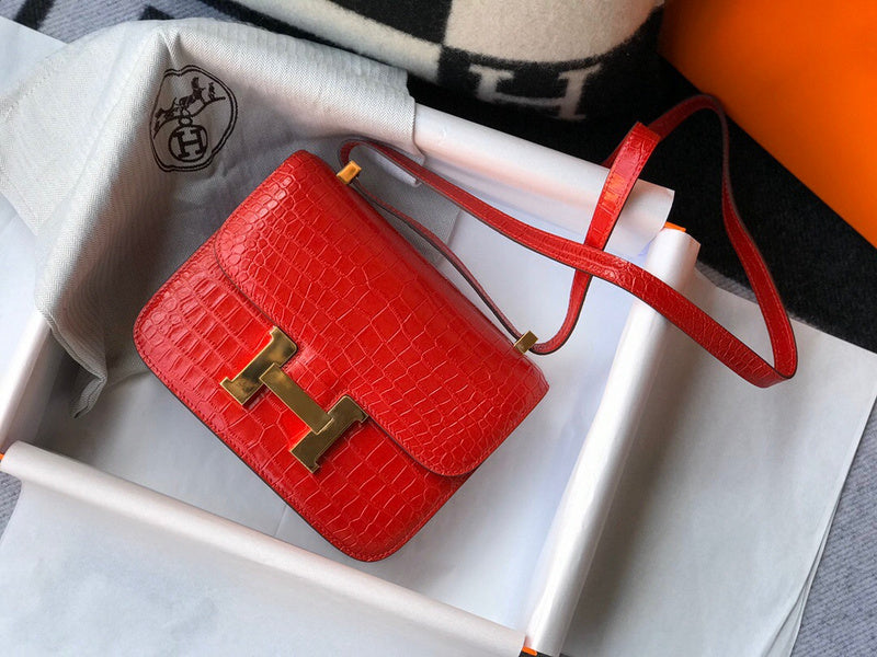 Interior view of polished premium bag