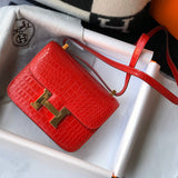 Interior view of polished premium bag