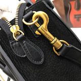 Close-up detail of chic modern women's handbag – women's luxury handbag