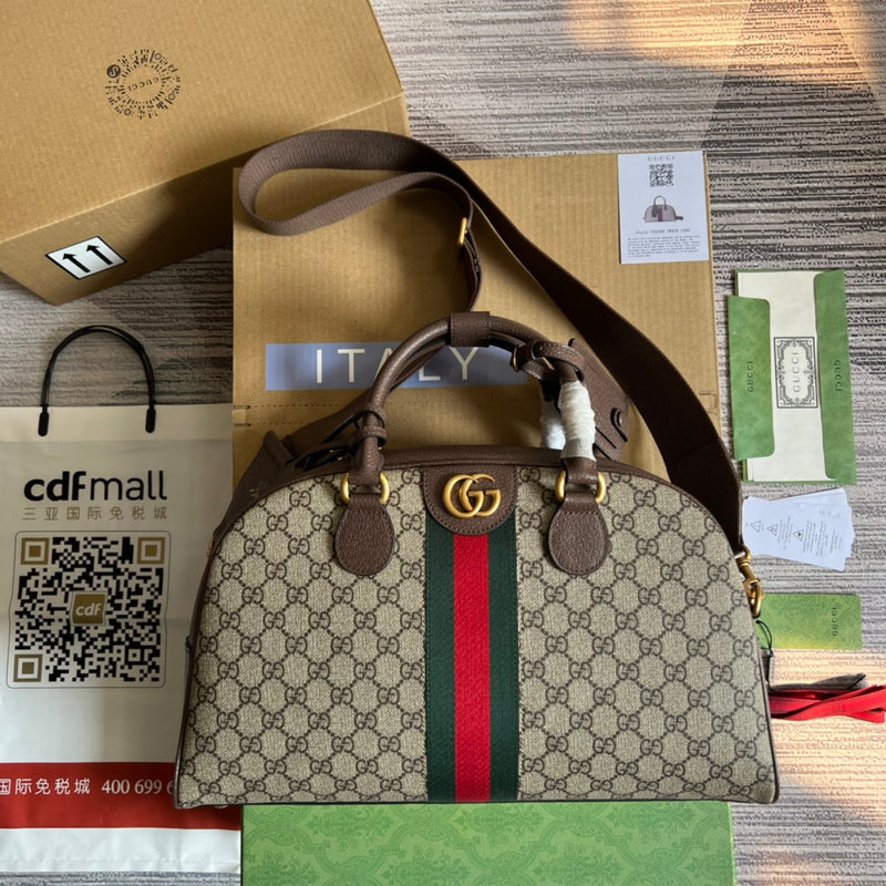 Close-up detail of sophisticated bag design