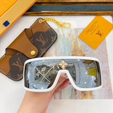 Lifestyle view of Louis Vuitton unisex sunglasses