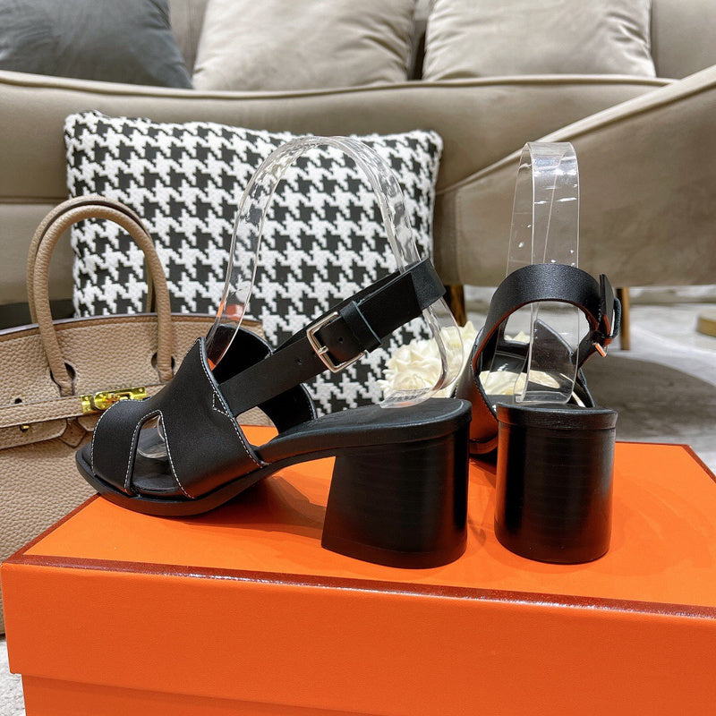 Hermes shoes Style 316 - back heel detail
