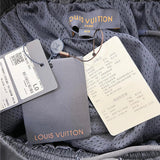 Back view of Louis Vuitton cotton t-shirt with label-forward styling